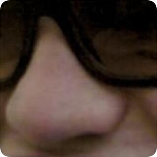Marcel Hild: close-up of a nose under dark glasses